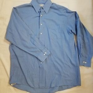 Blue button up shirt